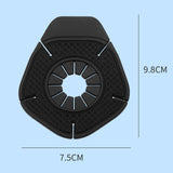 Maxbell Generic Wiper Hole Pad Prevent Leaves Sturdy for Auto Trucks Automotive black