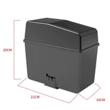 Maxbell Maxbell Car Trash Can with Lid RV Bathroom Dustbin Hiking Trailer Garbage Bin Storage