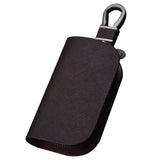 Maxbell Maxbell Generic Car Key Case Portable Small Zipper Bag Decorative Car Key Fob Cover Coffee