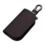 Maxbell Maxbell Generic Car Key Case Portable Small Zipper Bag Decorative Car Key Fob Cover Coffee