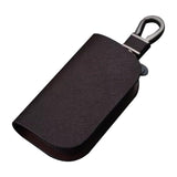 Maxbell Maxbell Generic Car Key Case Portable Small Zipper Bag Decorative Car Key Fob Cover Coffee