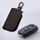 Maxbell Maxbell Generic Car Key Case Portable Small Zipper Bag Decorative Car Key Fob Cover Coffee