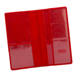 Maxbell Maxbell Car Registration Insurance Card Holder Car Document Holder Organiser Red