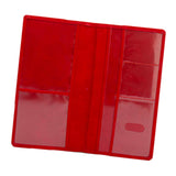Maxbell Maxbell Car Registration Insurance Card Holder Car Document Holder Organiser Red
