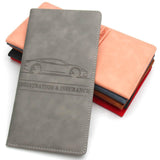 Maxbell Maxbell Car Registration Insurance Card Holder Car Document Holder Organiser Red