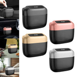 Maxbell Maxbell Car Trash Can Small Garbage Bin Leakproof Car Storage Box for Cars Auto Black
