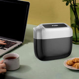 Maxbell Maxbell Car Trash Can Small Garbage Bin Leakproof Car Storage Box for Cars Auto Silver