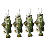 Maxbell Maxbell 4Pcs Generic Fish Car Hanging Ornaments Automotive Accessories Acrylic Signs Style C