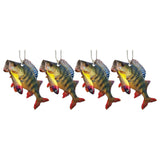 Maxbell Maxbell 4Pcs Generic Fish Car Hanging Ornaments Automotive Accessories Acrylic Signs Style D