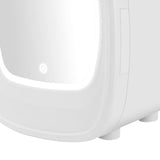 Maxbell Maxbell Skincare Fridge 6L with Led Makeup Mirror Mini Fridge for Food Skincare White Car Home Use