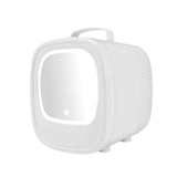 Maxbell Maxbell Skincare Fridge 6L with Led Makeup Mirror Mini Fridge for Food Skincare White Car Home Use
