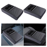 Maxbell Maxbell Center Console Cushion with Cup Holder Phone Holder Middle Console Protector grid