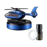 Maxbell Maxbell Solar Airplane Car Oil Diffuser Automotive Decoration Essential Oil Diffuser Blue