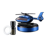 Maxbell Maxbell Solar Airplane Car Oil Diffuser Automotive Decoration Essential Oil Diffuser Blue