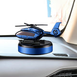 Maxbell Maxbell Solar Airplane Car Oil Diffuser Automotive Decoration Essential Oil Diffuser Blue