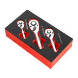 Maxbell Maxbell Stubby Ratchet Wrench Release Drive Socket Small Ratchet Set Mini Wrench Set