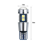 Maxbell Maxbell LED Wedge Bulb Decoding Function 3030SMD LED Chipsets Width Indicator Light White Light