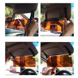 Maxbell Maxbell Car Anti Glare Sun Visor Extension 2 in 1 Day and Night Use for Driving