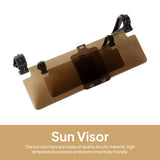 Maxbell 2xCar Anti Glare Sun Visor Extension 2 in 1 Day and Night Use for Driving
