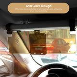 Maxbell 2xCar Anti Glare Sun Visor Extension 2 in 1 Day and Night Use for Driving