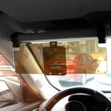 Maxbell 2xCar Anti Glare Sun Visor Extension 2 in 1 Day and Night Use for Driving