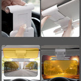 Maxbell Maxbell Universal Car Day and Night Sun Visor Extender for Safer Driving Adjustable 32cmx12cm