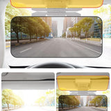 Maxbell Maxbell Universal Car Day and Night Sun Visor Extender for Safer Driving Adjustable 32cmx12cm