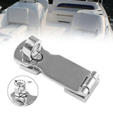 Maxbell Maxbell Heavy Duty Door Hasp with Turning Padlock Eye Mount Doors Cabinets Door Hasp