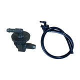 Maxbell Maxbell Wiper Washer Windshield Check Valve 1 Way Black Easy to Install for Kia with hose