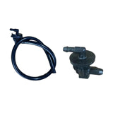 Maxbell Maxbell Wiper Washer Windshield Check Valve 1 Way Black Easy to Install for Kia with hose