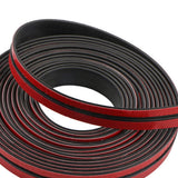 Maxbell Maxbell T Shape Rubber Generic Car Sunroof Seal Strip for Front Rear Windshield 14mm 100cm