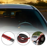Maxbell Maxbell T Shape Rubber Generic Car Sunroof Seal Strip for Front Rear Windshield 14mm 100cm