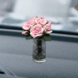 Maxbell Maxbell Car Dashboard Ornament Housewarming Gift for Table Bathroom Living Room Pink