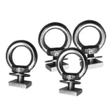Maxbell 2x4x Stainless Steel T Bolt Eye Nut Tie Down Rings T Slot Bolts Anchoring Set