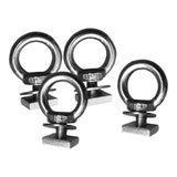 Maxbell 2x4x Stainless Steel T Bolt Eye Nut Tie Down Rings T Slot Bolts Anchoring Set