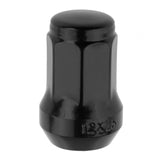 Maxbell Maxbell 20 Pieces M12 Wheel Lug Nuts with Socket Repair Parts Professional Accessory Black M12x1.5