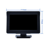 Maxbell Maxbell Generic 4.3 inch Car Monitors Easy to Use Accessories for SUV Truck Cars