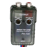 Maxbell Maxbell High to Low Speaker Impedance Converter Sturdy Portable High to Low RCA Line