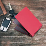 Maxbell Maxbell Generic Car Registration and Insurance Holder Simple for Business Cards Red