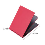 Maxbell Maxbell Generic Car Registration and Insurance Holder Simple for Business Cards Red
