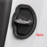 Maxbell Maxbell 4 Pieces Car Door Lock latches Cover Silent Shock Pad for Model 3