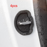 Maxbell Maxbell 4 Pieces Car Door Lock latches Cover Silent Shock Pad for Model 3