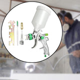 Maxbell Maxbell Air Paint Sprayer Models Cars Ceiling Wall Treatment Pneumatic Paint Sprayer Argent Handle