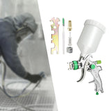 Maxbell Maxbell Air Paint Sprayer Models Cars Ceiling Wall Treatment Pneumatic Paint Sprayer Argent Handle