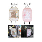 Maxbell Maxbell Car Seat Back Anti Kick Pad Cute Universal Accessories Auto Back Seat Guards Style A