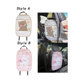 Maxbell Maxbell Car Seat Back Anti Kick Pad Cute Universal Accessories Auto Back Seat Guards Style A