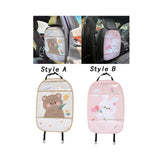 Maxbell Maxbell Car Seat Back Anti Kick Pad Cute Universal Accessories Auto Back Seat Guards Style A