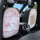 Maxbell Maxbell Car Seat Back Anti Kick Pad Cute Universal Accessories Auto Back Seat Guards Style A
