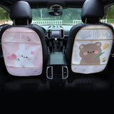 Maxbell Maxbell Car Seat Back Anti Kick Pad Cute Universal Accessories Auto Back Seat Guards Style A