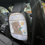 Maxbell Maxbell Car Seat Back Anti Kick Pad Cute Universal Accessories Auto Back Seat Guards Style A